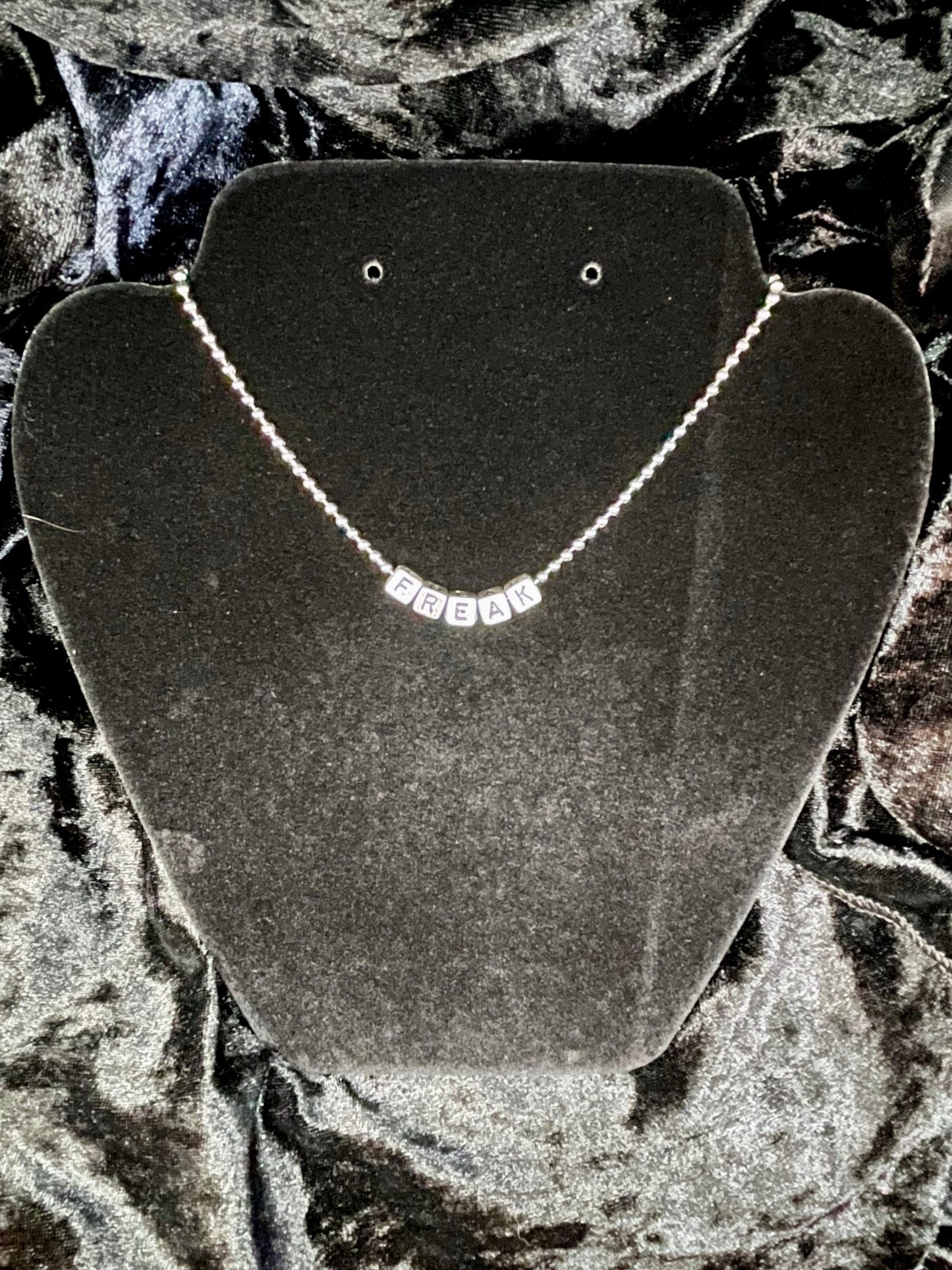 Freak Bead Choker Necklace