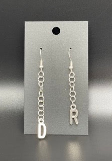 Letter or Number Earrings