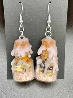 Self Love Spell Jar Earrings